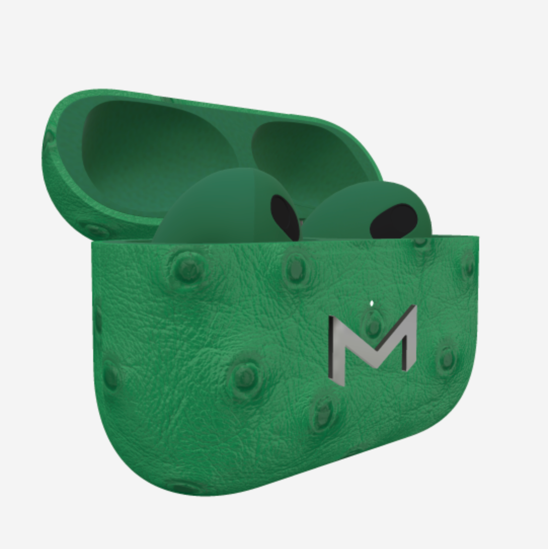 Custom AirPods 3 in Ostrich 