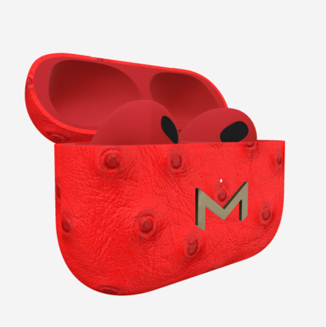 Custom AirPods 3 in Ostrich 