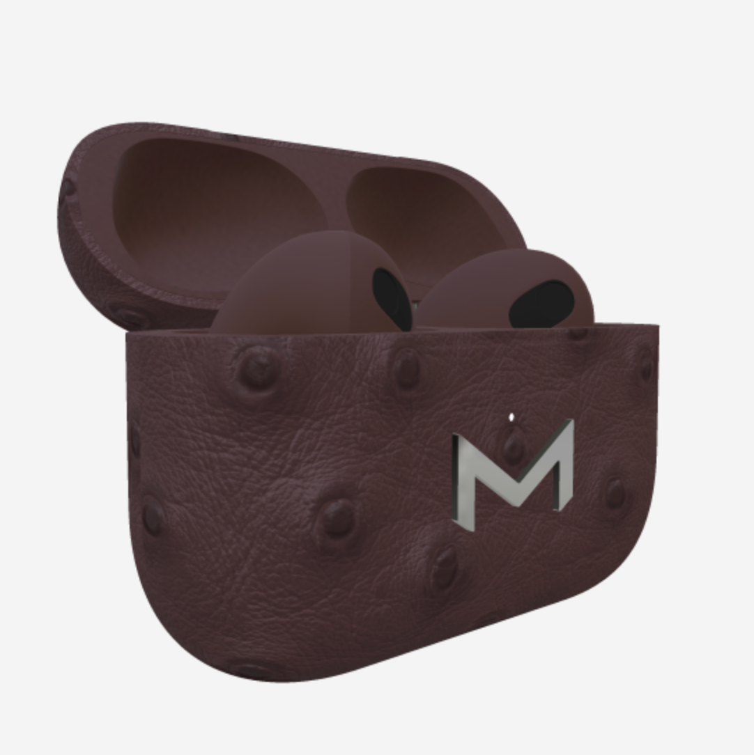Custom AirPods 3 in Ostrich 