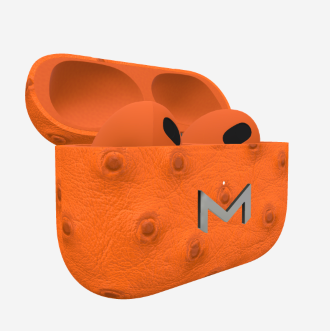 Custom AirPods 3 in Ostrich 