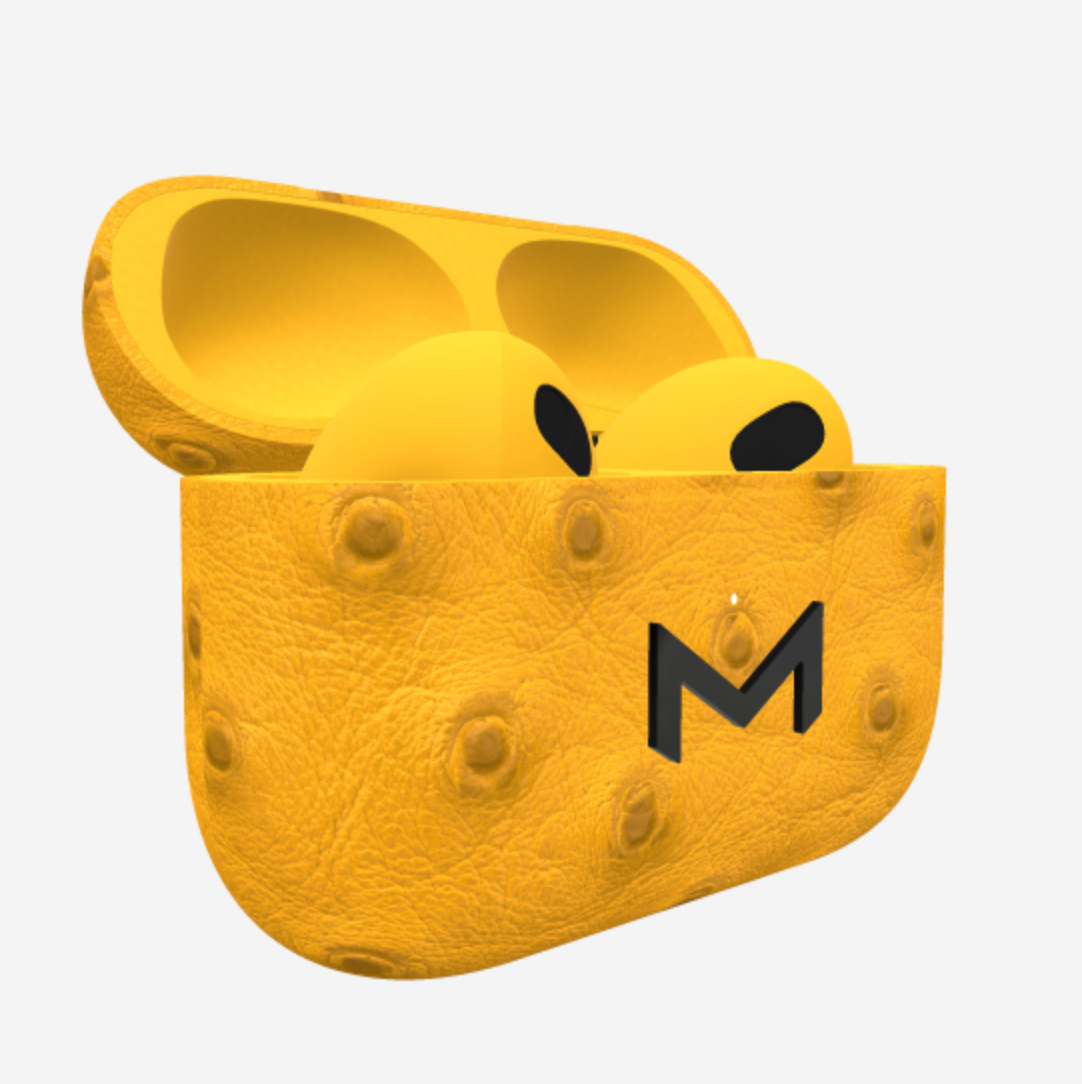 Custom AirPods 3 in Ostrich 