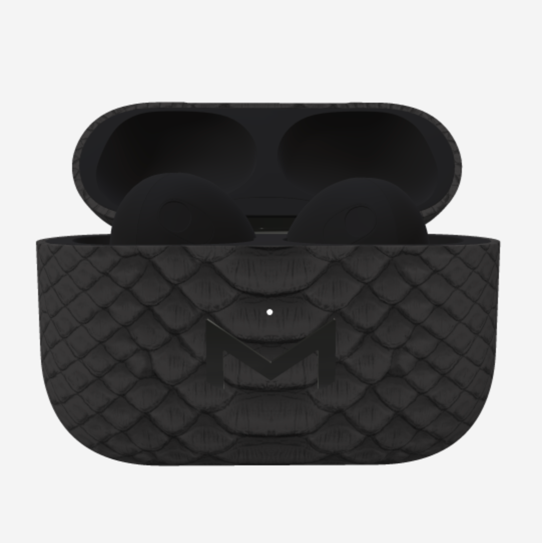 Custom AirPods 3 in Python Bond Black Black Plating 