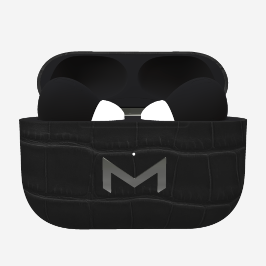 Custom AirPods Pro New Bond Black Steel 316 
