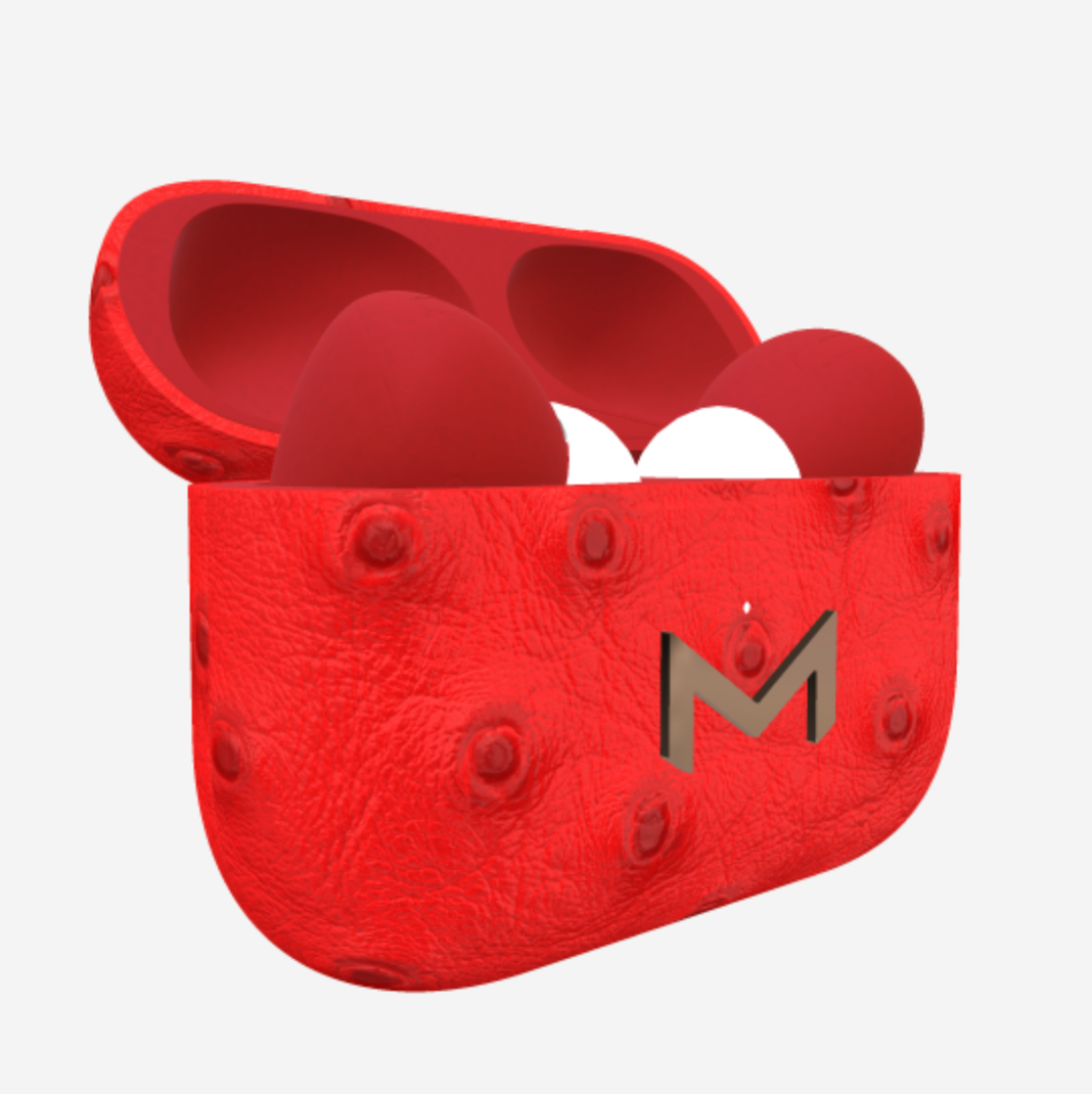 Custom AirPods Pro in Ostrich 