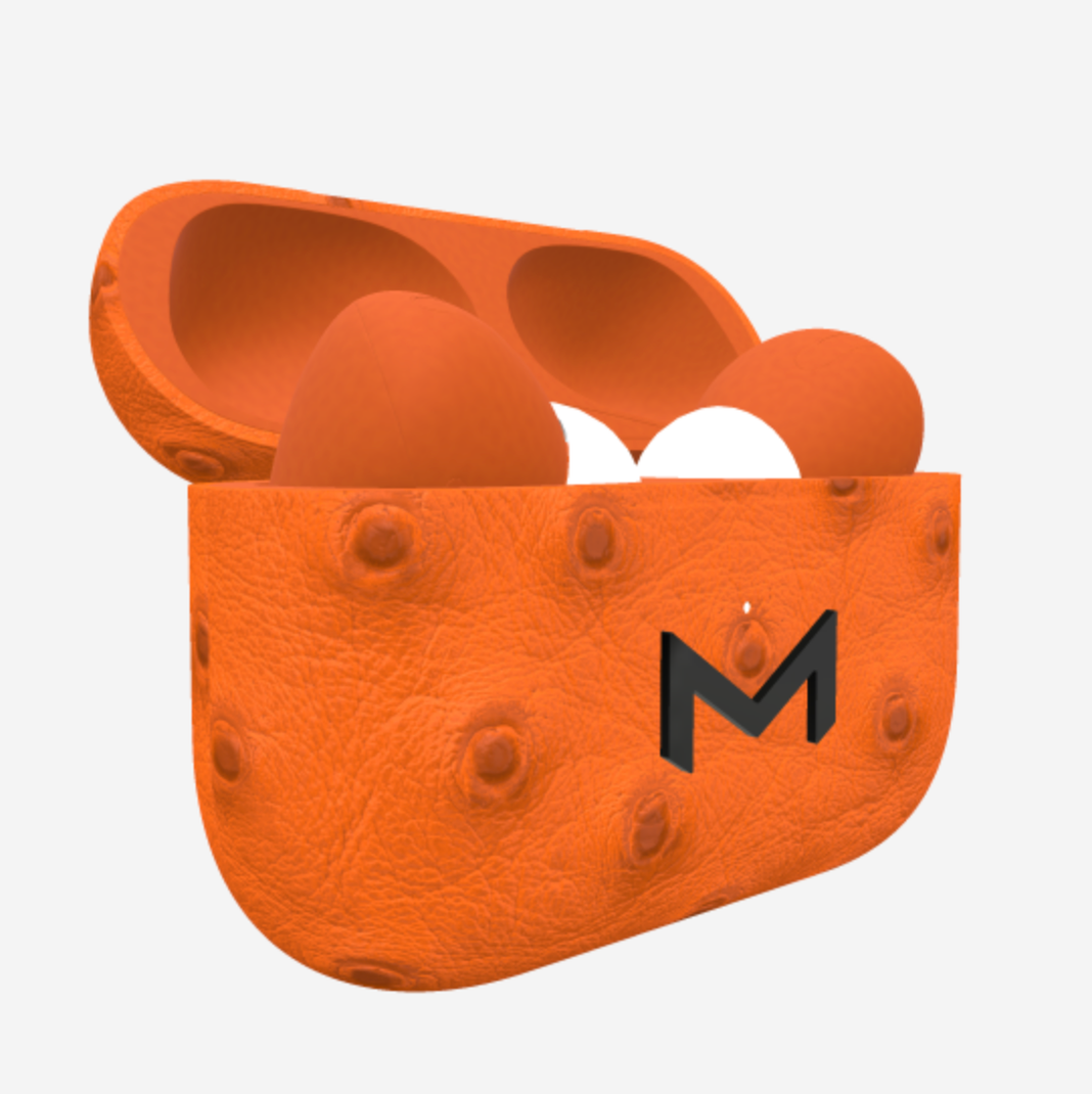 Custom AirPods Pro in Ostrich 