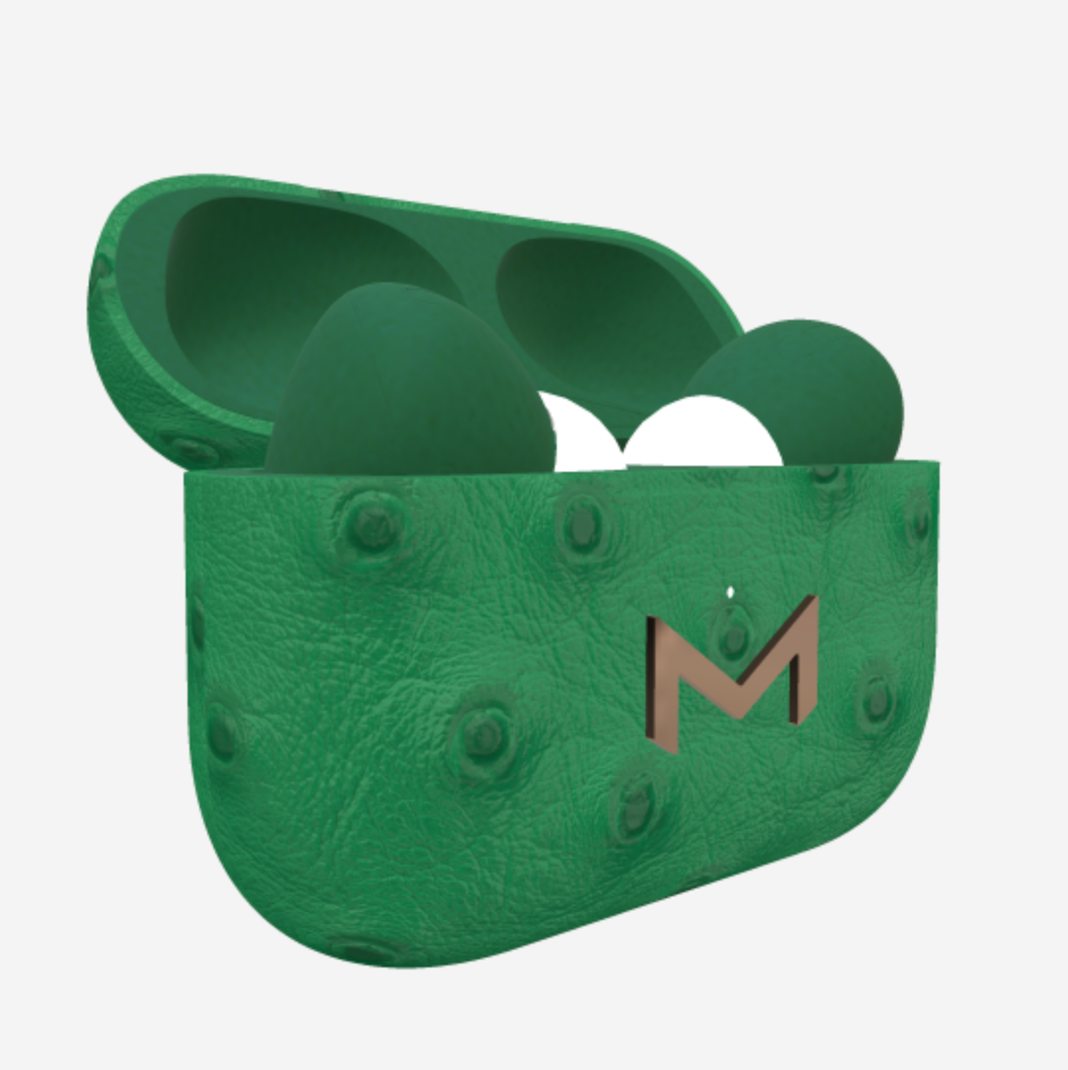 Custom AirPods Pro in Ostrich 