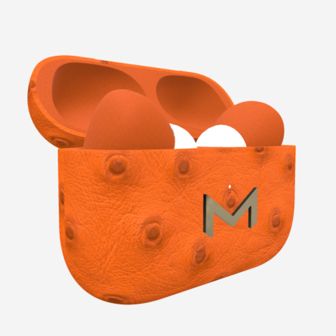 Custom AirPods Pro in Ostrich 