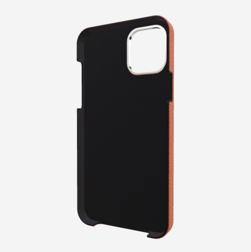 Finger Strap Case for iPhone 12 Pro Max in Genuine Calfskin 