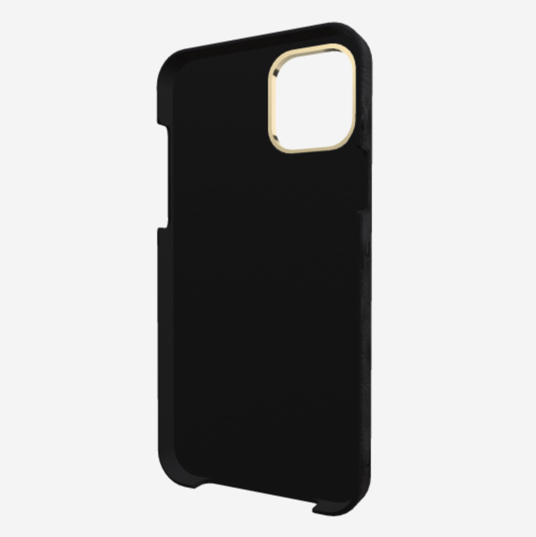 Finger Strap Case for iPhone 12 Pro Max in Genuine Ostrich 