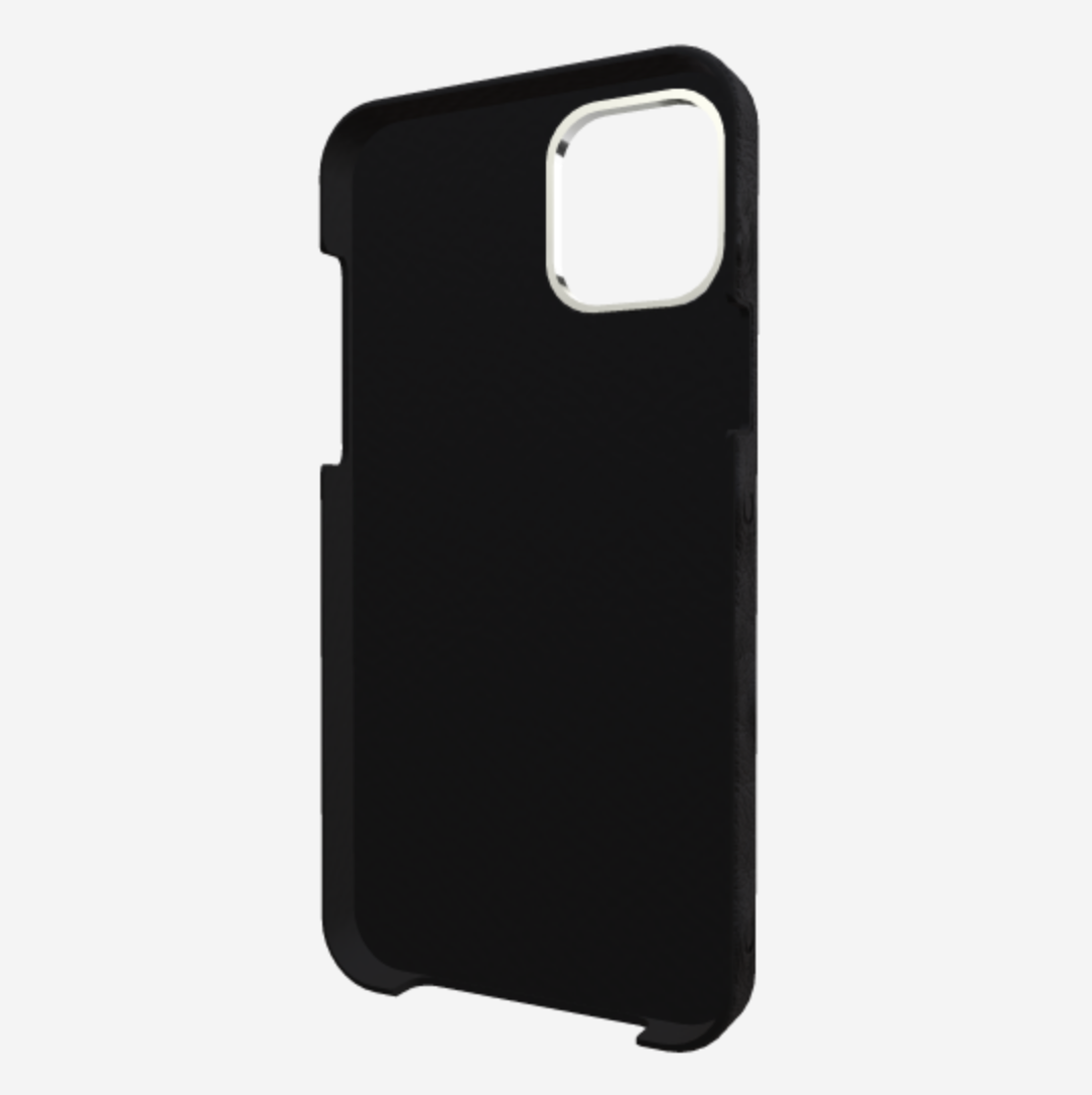 Finger Strap Case for iPhone 13 in Genuine Ostrich 