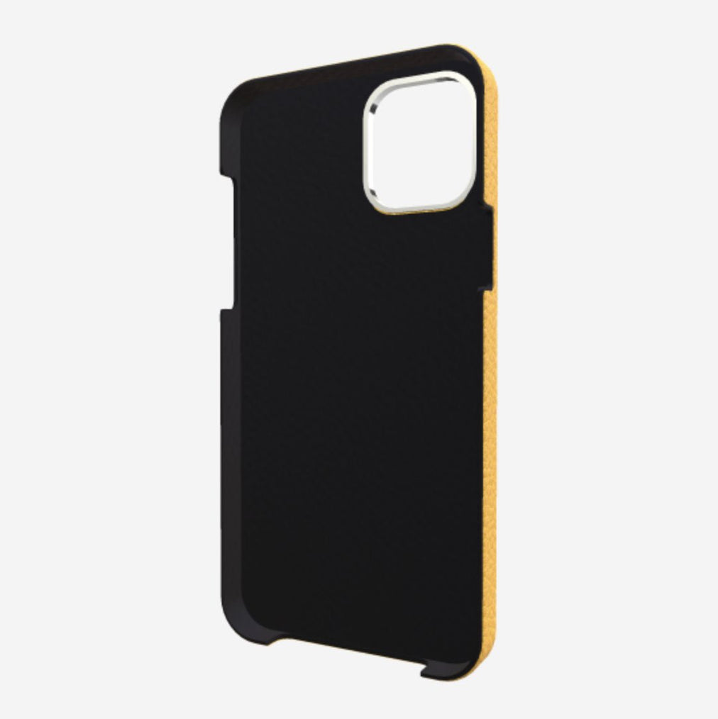 Finger Strap Case for iPhone 13 Pro in Genuine Calfskin 