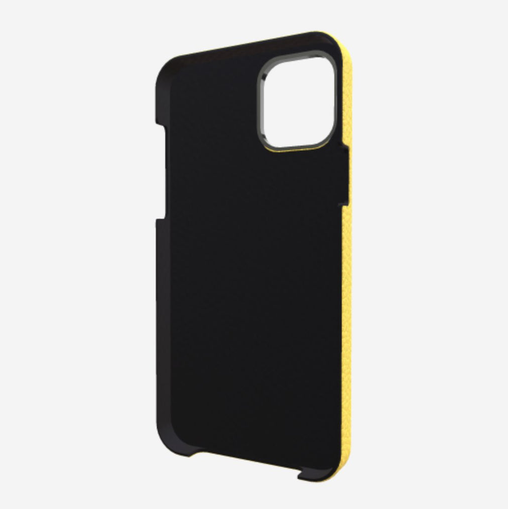 Finger Strap Case for iPhone 13 Pro in Genuine Calfskin 