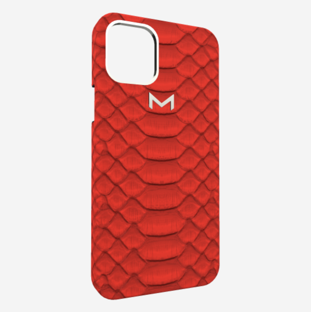 Necklace Case for iPhone 13 Pro Max in Genuine Python 